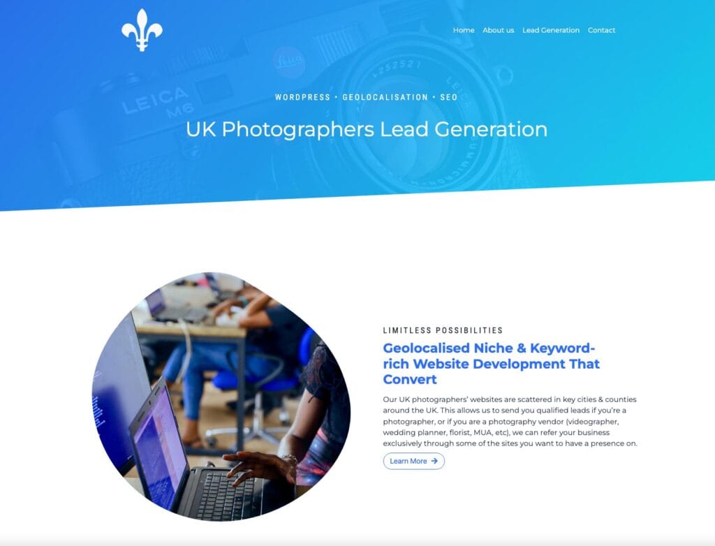 uk-wide lead generation network