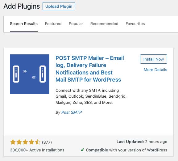 Post SMTP