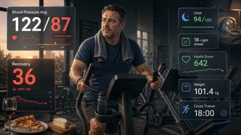 high blood pressure after a weekend