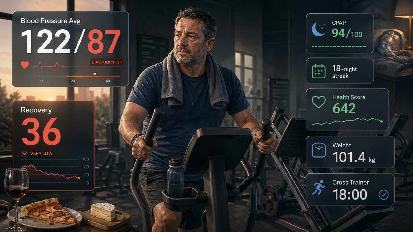 high blood pressure after a weekend