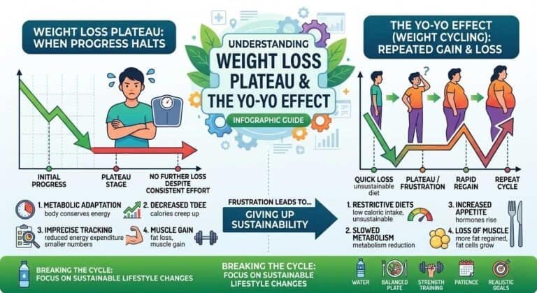 weight loss plateau yo-yo effect