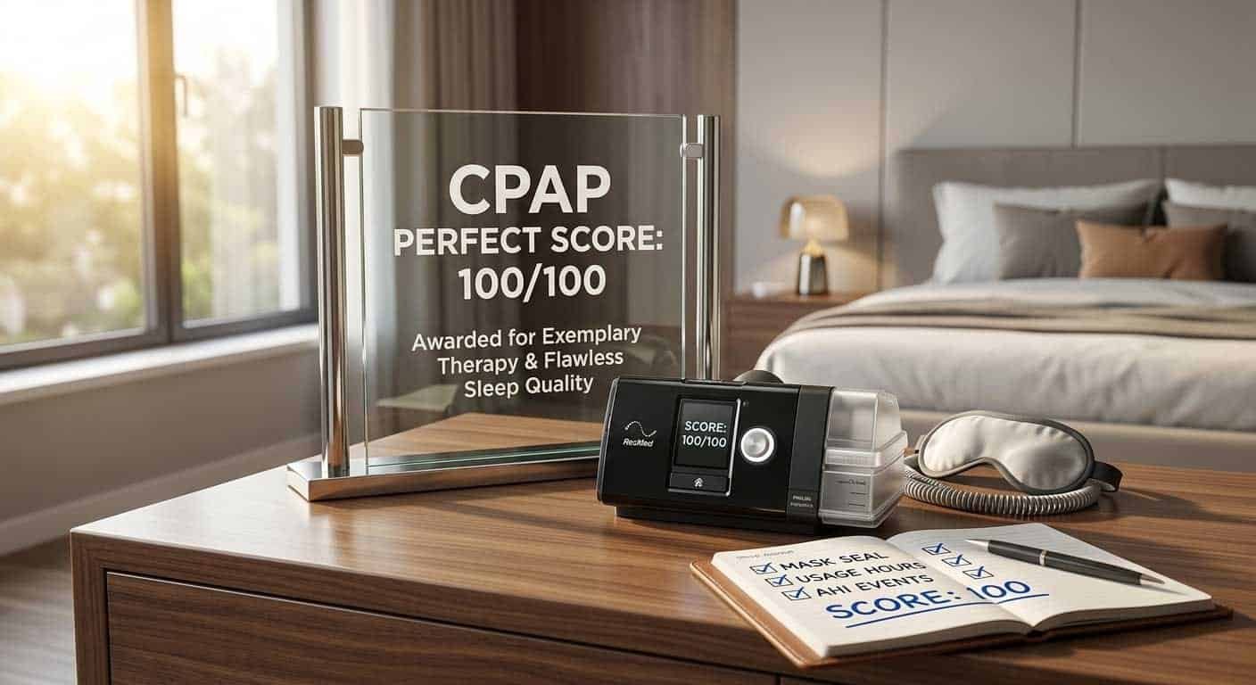 cpap perfect score sleep apnea